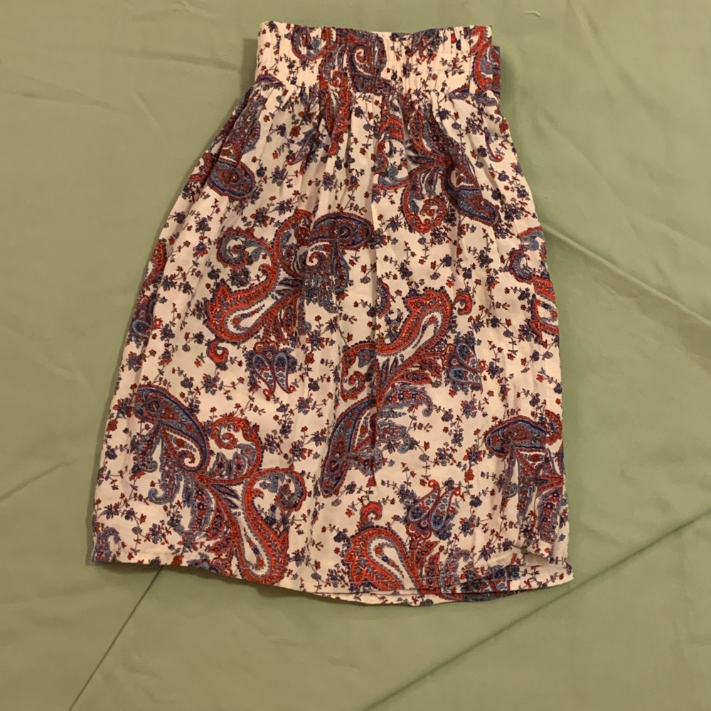 Living Doll Printed Skirt